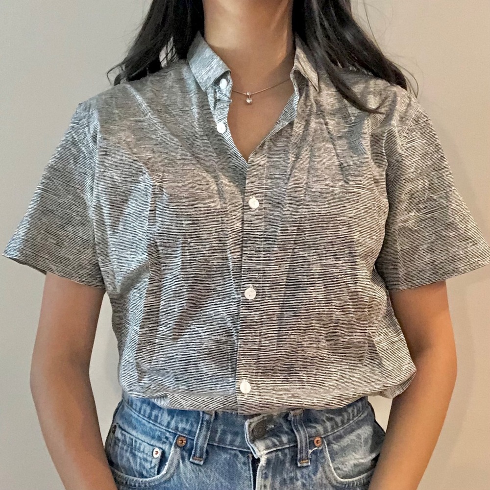 calvin klein button up